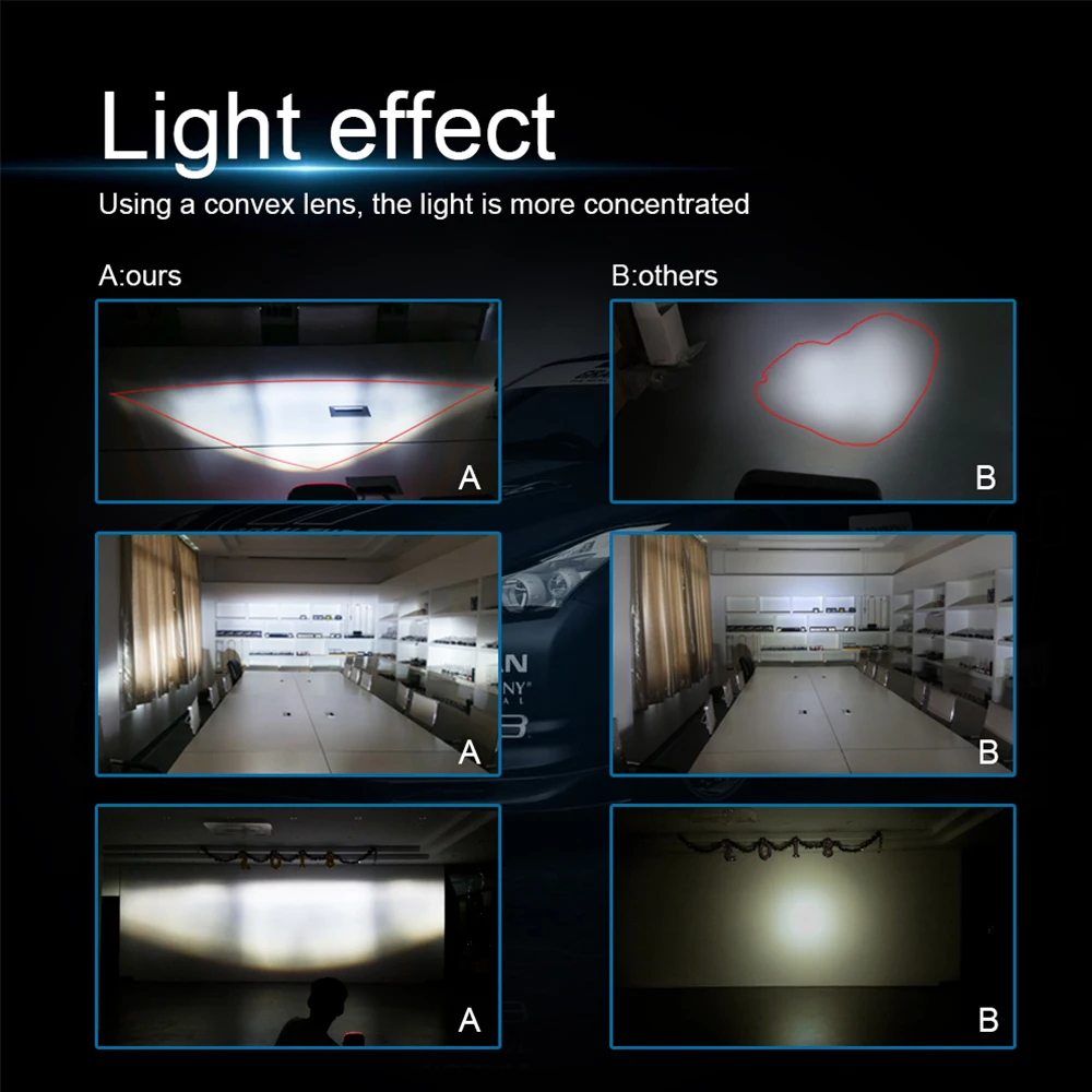 Четырехъядерный светодиодный рабочий светильник 4x4 для внедорожного вождения 30