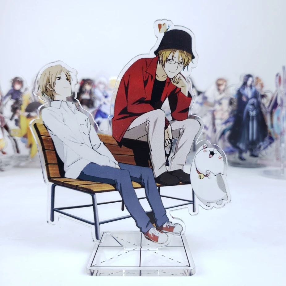 

Японский аниме Natsume Yuujinchou CAT Teacher Такаси Нацумэ Косплей подставка фигура акриловая фигура брелок Подвески