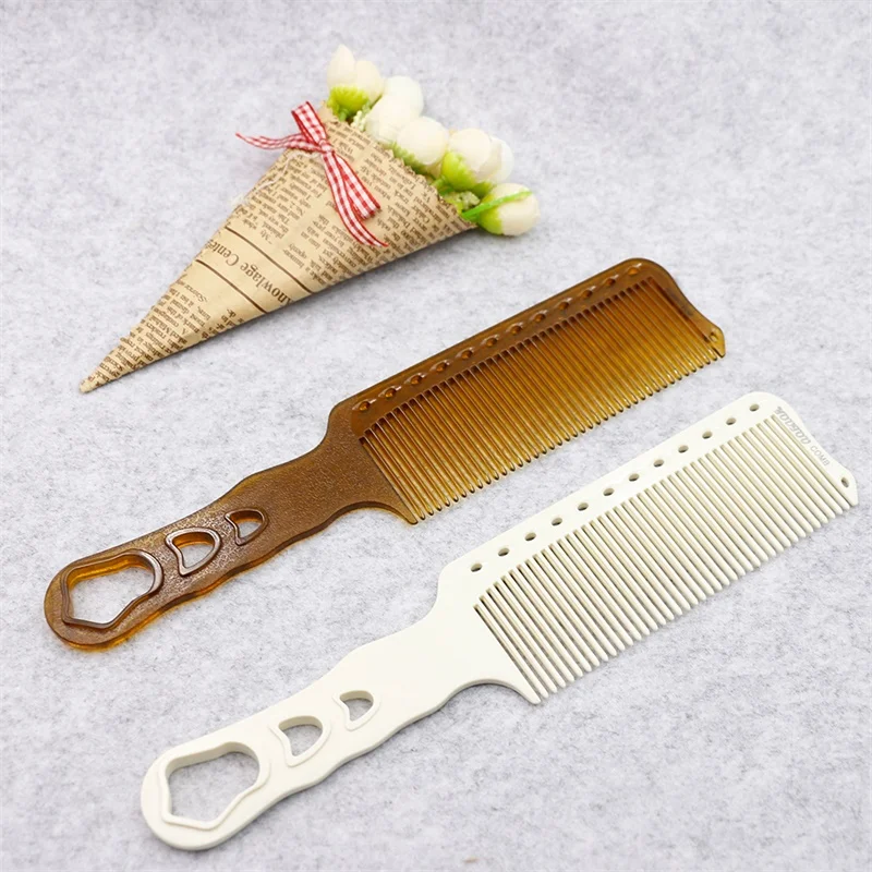 Профессиональная расческа для стрижки волос полимерный материал плоская мужчин
