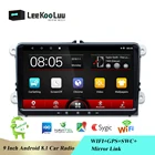 Автомагнитола LeeKooLuu, 2 Din, Android 8,1, мультимедийный плеер, GPS, стерео для VW Skoda Seat Octavia golf 5 6 touran Polo Jetta Yeti