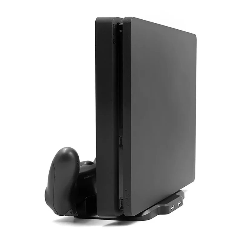 Вертикальная подставка для PS4 Slim/ Pro зарядная док-станция с двумя геймпадами