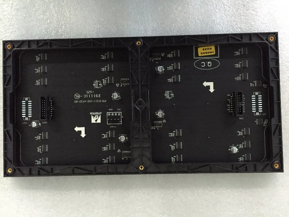 indoor Led Display P5 32*64 Pixles 320*160mm 64x32 1/16 scan rgb full color LED panel hub75 SMD p5 led display module Video wall