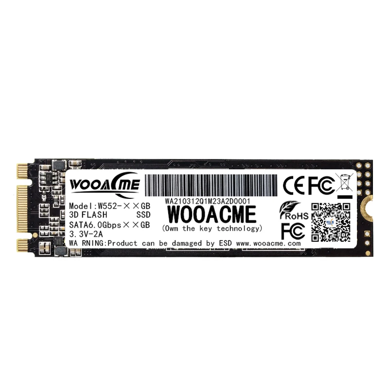 Disco de Estado Sólido Msata Sata Iii 64 Wooacme gb 120gb 128gb 240gb 256gb 480gb 512gb 1tb Disco Rígido Ssd para Laptop Netbook