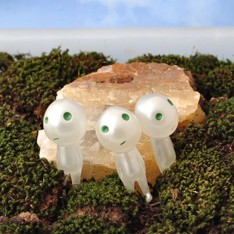 1/6 шт. Мультяшные инопланетянины маленькие милые игрушки кодамы дух Принцесса