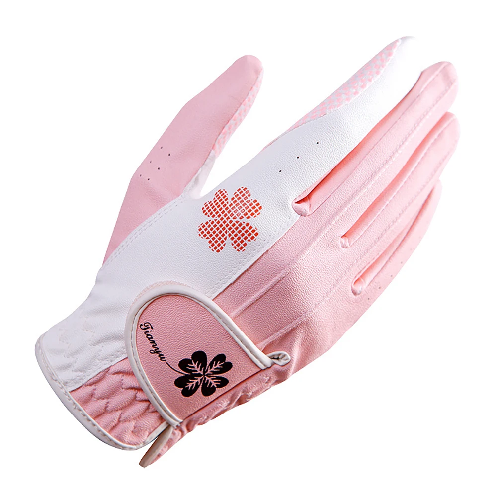 

Новые стильные перчатки для гольфа из мягкой микрофибры, силиконовые Нескользящие дышащие перчатки, защитные перчатки для женщин для спорт...