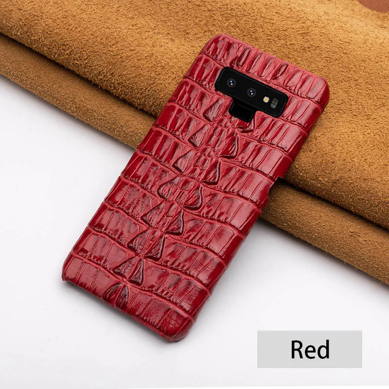 Red Tail Чехол для телефона для samsung Galaxy A50 A70 S7 S8 S9 S10 Plus, Note 8, 9, 10, крокодил хвост текстура чехол для A30 A40 A5 A7 A8 - Цвет: Red Tail