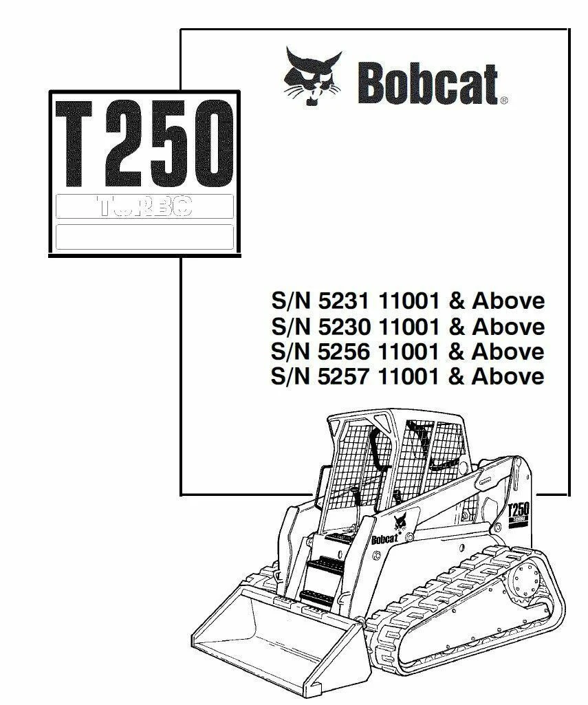 

Запчасти для компактного гусеничного погрузчика Bobcat T250, обслуживание ремонта