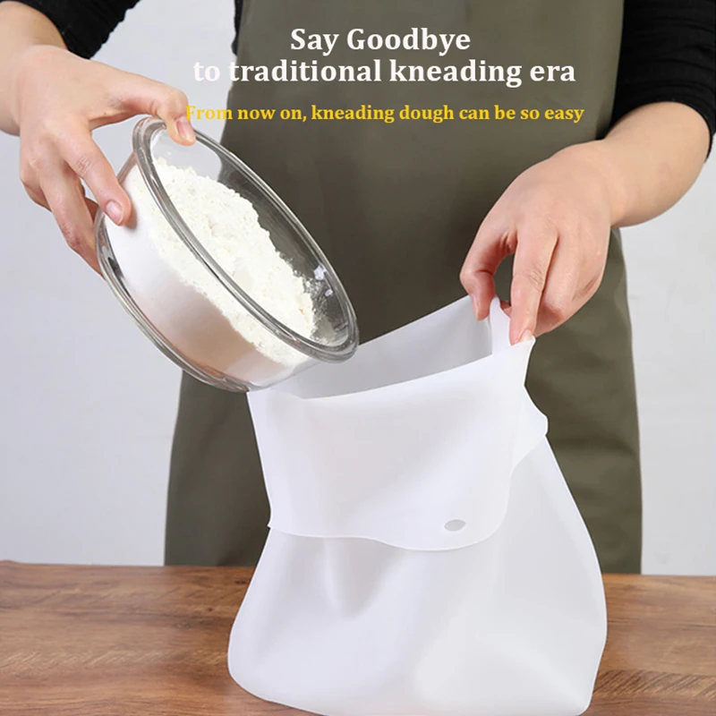 Силиконовый мешок для замешивания теста мешки смешивания муки