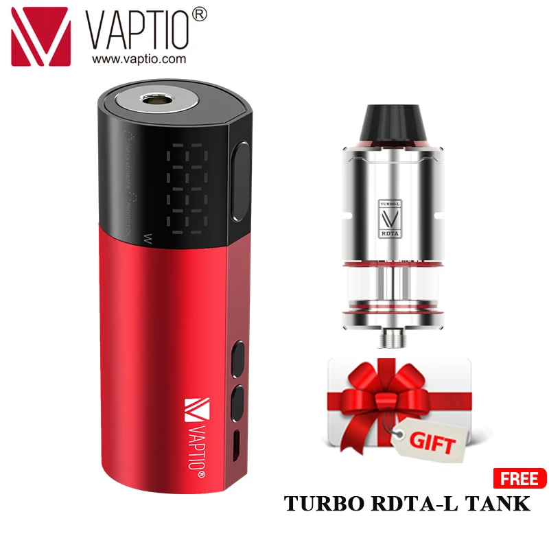 Вейп набор vaptio электронная сигарета VEX 100 Вт модный инновационный дисплей с