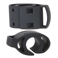 silicone watch mount type bicycle handlebar bike mount holder for garmin approach s1 s3 fenix forerunner cycling accessories
