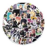 103050pcs seraph of the end sticker cartoon anime graffiti notebook hand account material decoration sticker toy wholesale