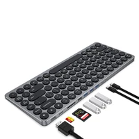 Клавиатура с док-станцией, задумка отличная, выглядит стильно. Что только не придумают в Китае#5