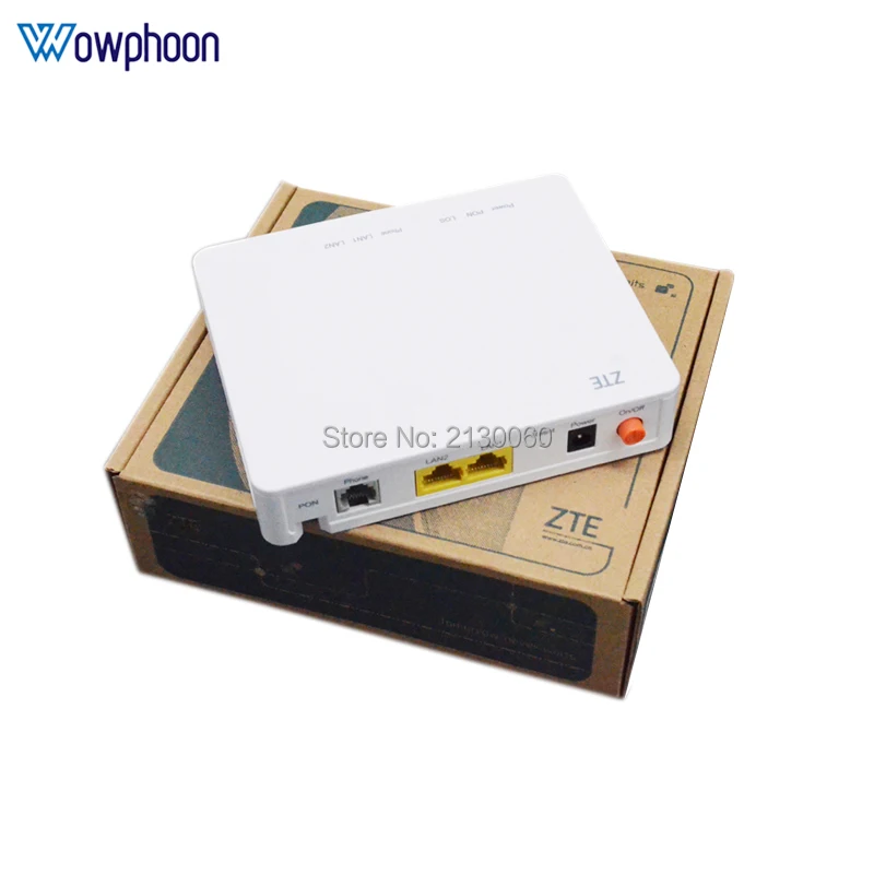 ZTE ZXA10 F612 GPON ONU ONT FTTH SFU режим маршрутизатора FTTO 1GE + 1FE 1TEL|Оптоволоконное