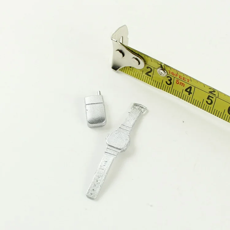

1/6 Scale Mobile phone and Watch Models for 12''Figure Accessories DIY