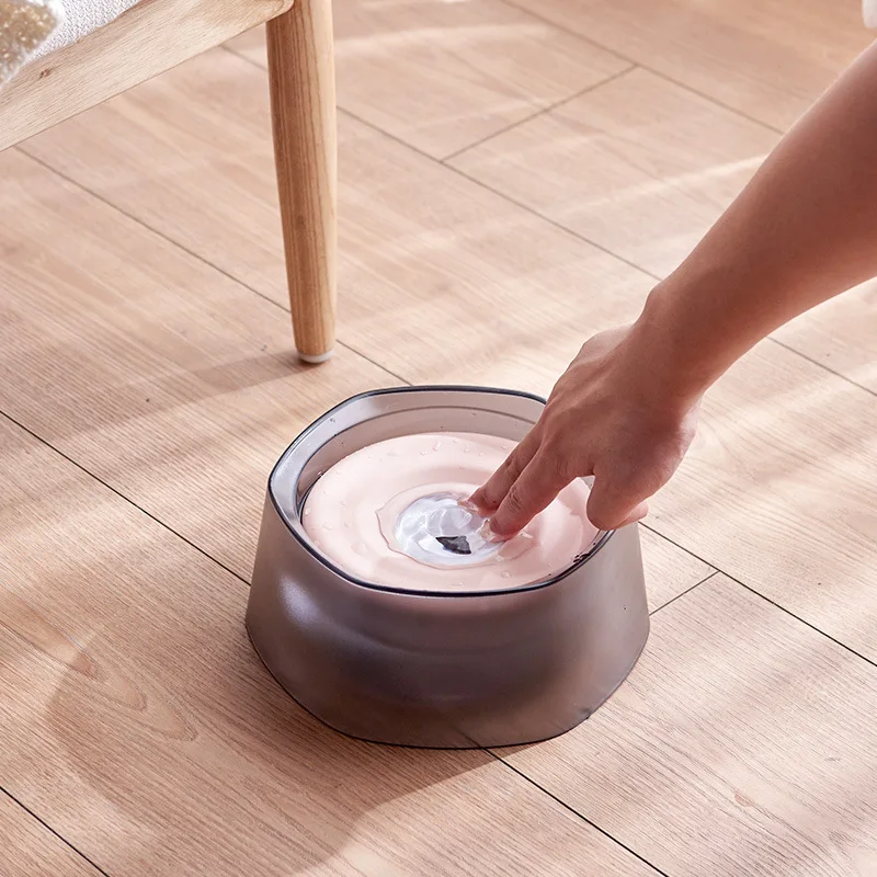 

1.4L Cat Drinking Water Bowl Floating Non-Wetting Mouth Small Medium Dogs Water Dispenser Cats Drink Feeder Buoyancy Water Bowl