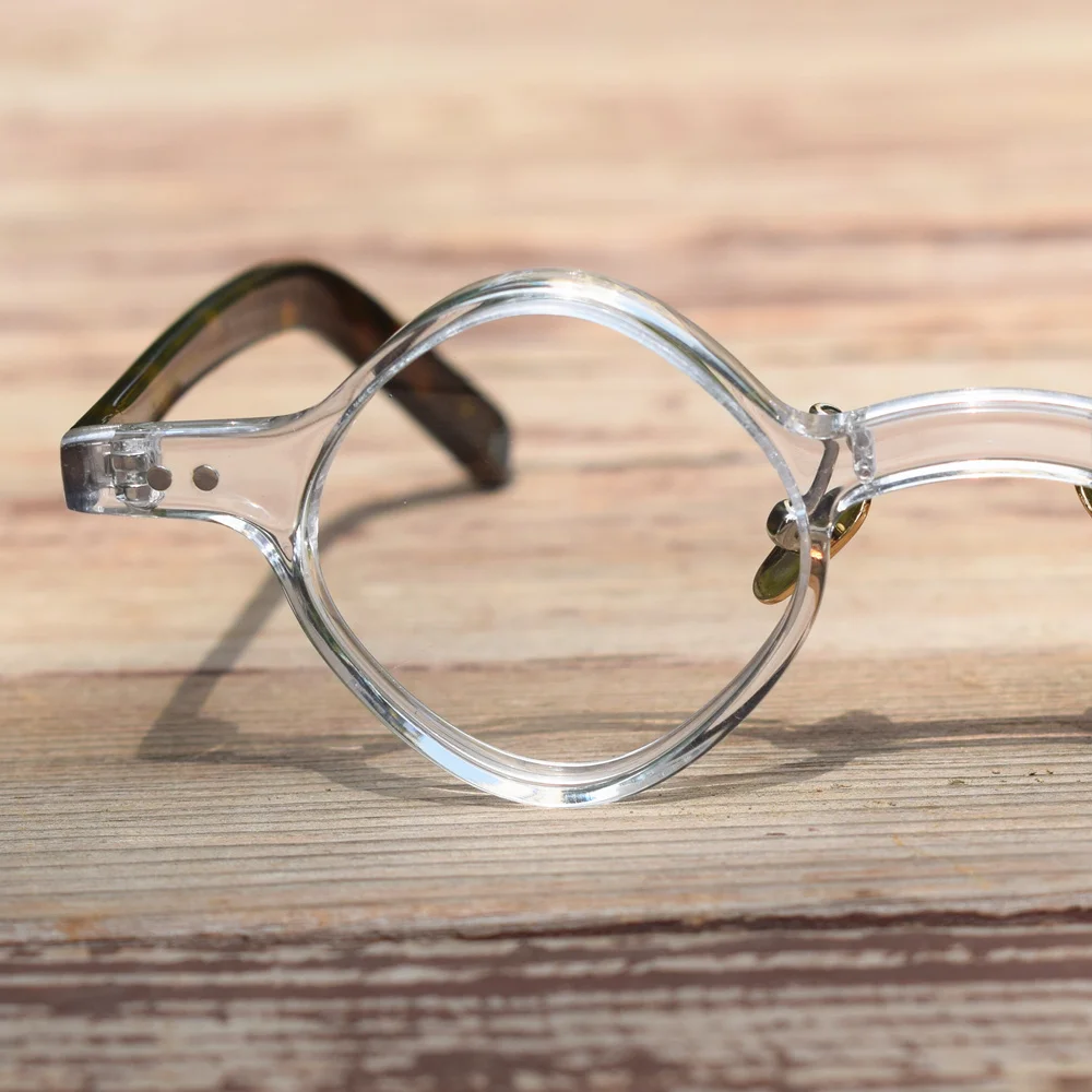 Очки для чтения ручной работы мужчин и женщин винтажные супермаленькие