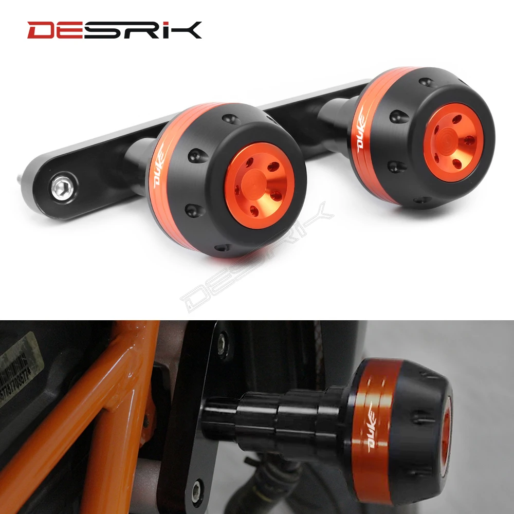 DESRIK CNC защитный слайдер для мотоцикла с ЧПУ KTM DUKE125 DUKE 125 200 250 390|Накладки и