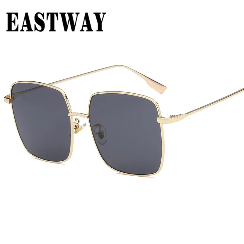 Новые Модные металлические солнцезащитные очки женские брендовые дизайнерские