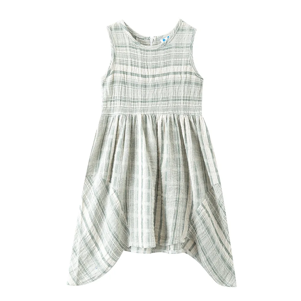 Детское Повседневное платье без рукавов сарафан платья для подростков 14 лет