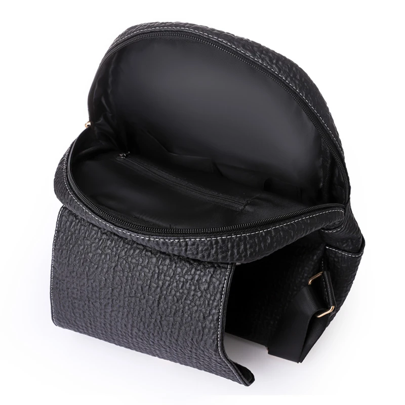 Клетчатый женский кожаный рюкзак модные школьные ранцы для девочек большой