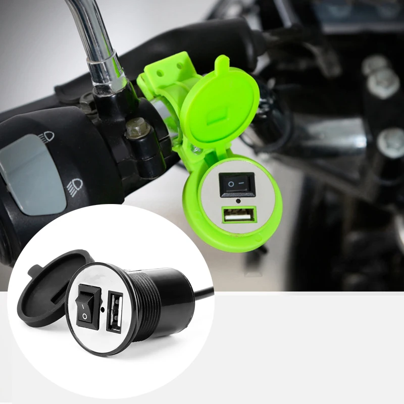 USB-зарядное устройство для мотоцикла 12 В адаптер телефона с прикуривателем YAMAHA