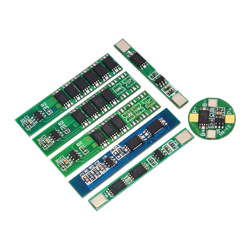 1S 2S li-ion BMS PCM battery protection board 2.5A 5A 10A 15A pcm for 18650 lithium ion li | Электронные компоненты и