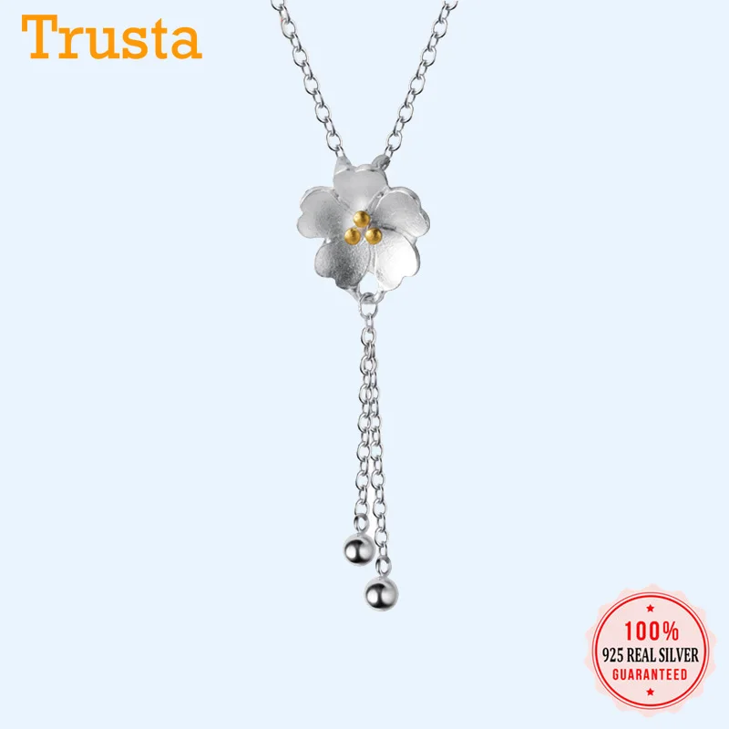 Цепочка из серебра 925 пробы с подвеской-кисточкой | Украшения и аксессуары