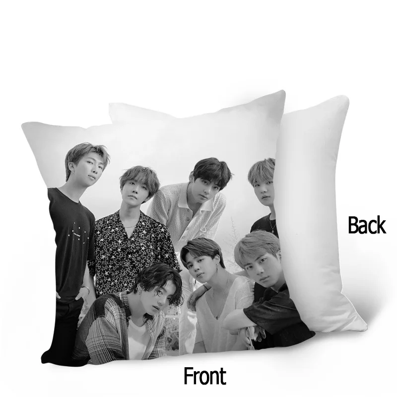 KPOP Bangtan мальчики календарь плакат фото Подушка Наволочка карта душа Persona двухсторонняя подушка JUNG KOOK 40*40 см H97