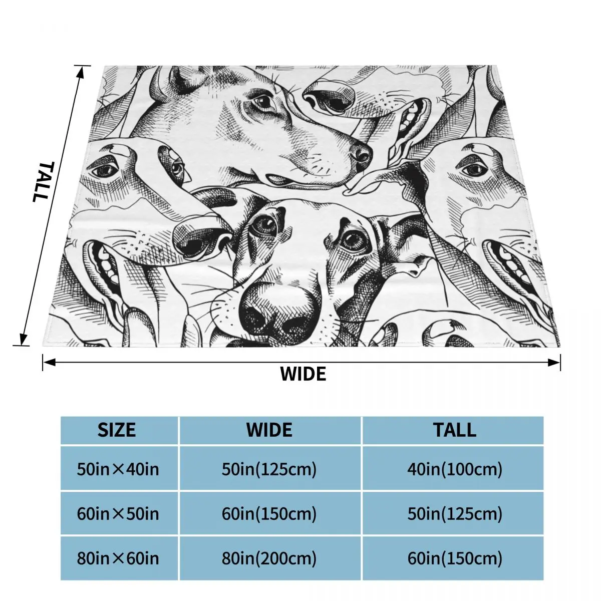 Dachshund Dogs Plush Blankets Gift for Animal Dog Lover Creative Throw Blanket for Home 150*125cm Bedspreads images - 6