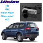 Автомобильная камера для Mitsubishi Pajero Sport 2008  2015, Высококачественная камера заднего вида для использования в PAL  NTSC  Разъем RCA