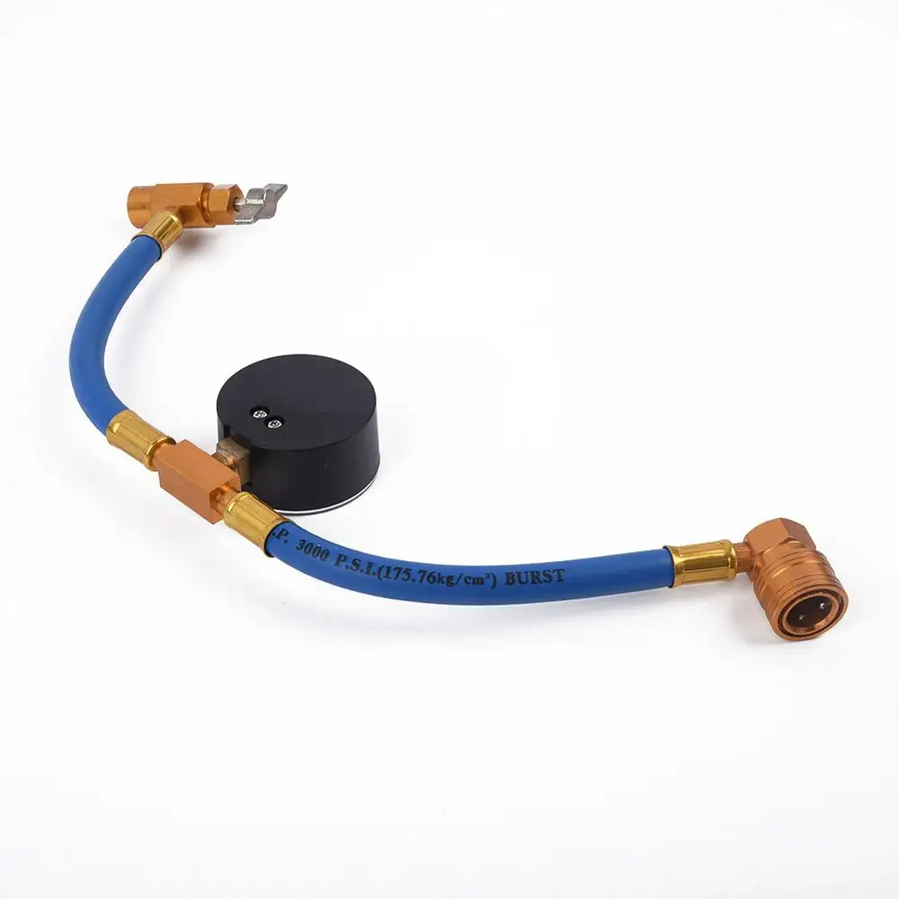 R134a адаптер измерительного шланга для перезарядки встроенный предохранительный