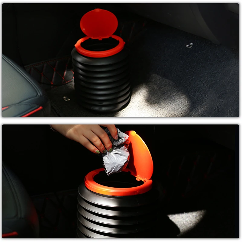 Автомобильное Мусорное ведро мусорное для мытья автомобиля телескопическое