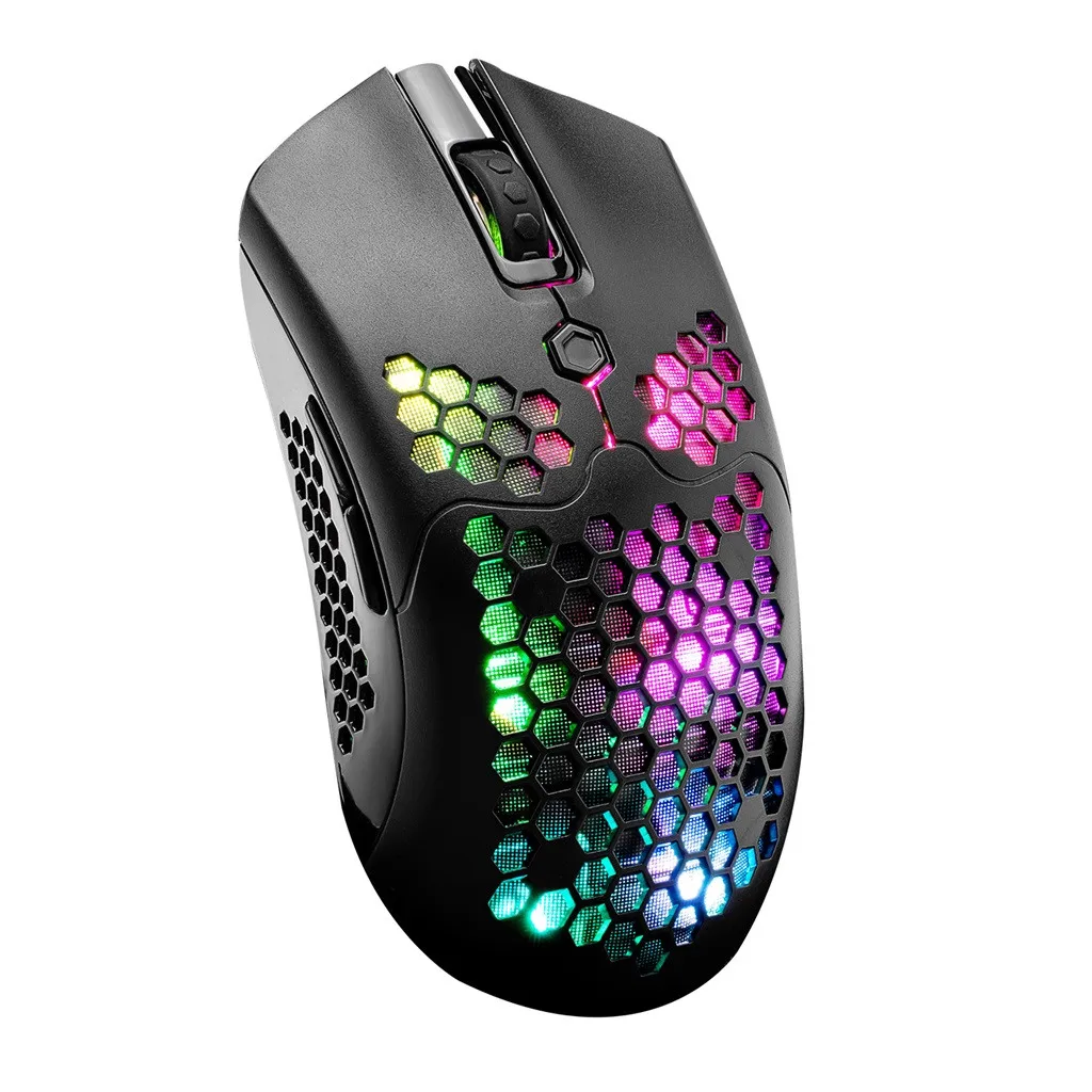 X2 12000DPI Двухрежимная Проводная/Беспроводная игровая мышь с 7 клавишами светильник