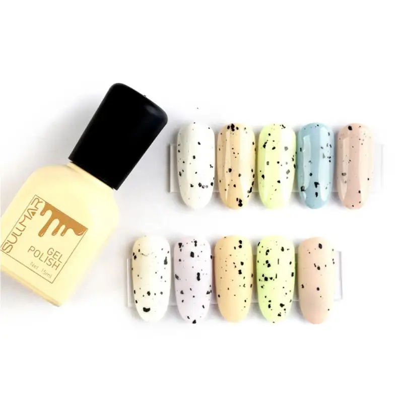 Eggshell Nail Art Glue Japanese Style Painted Mousse Iced Quail Good Toughness Strong Adhesion Egg Shell Polish TSLM1 | Красота и