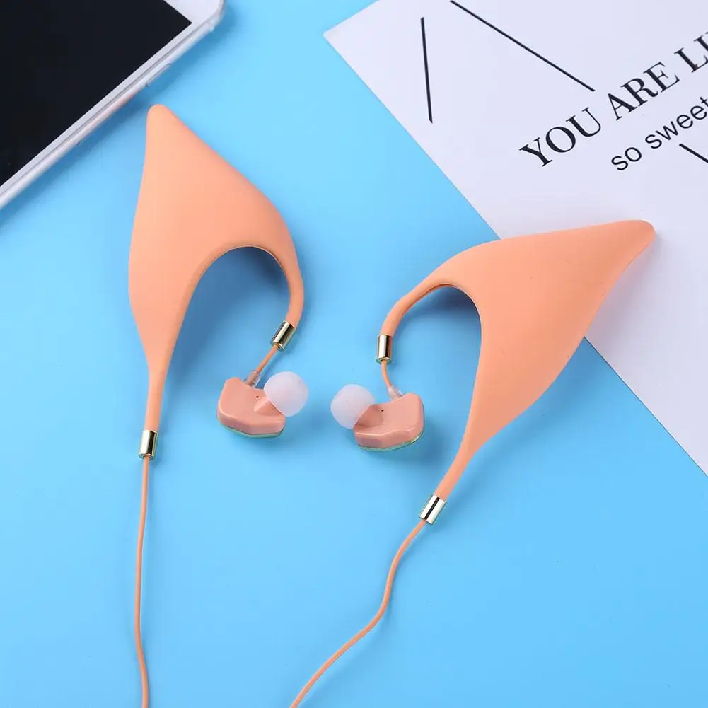 Наушники с низким уровнем басов в ухо супер чистые эльфы микрофоном силиконовые