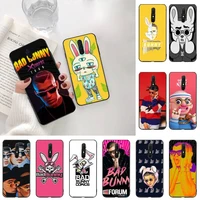 huagetop bad bunny artist soft rubber phone cover for oppo a5 a9 2020 a5s reno2 z renoace 3pro realme5pro