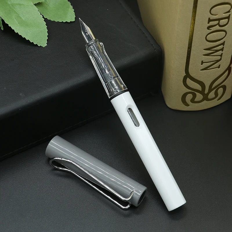 

high-quality plastic Fashion color fountain pen students office gifts business ink pen stationery supplies