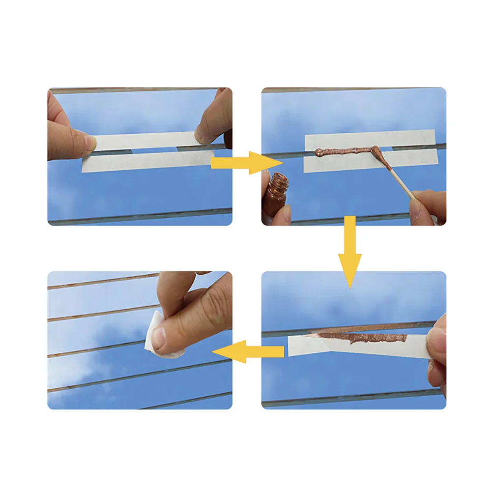 Car Rear Window Defogger Repair Kit DIY Scratched Broken Defroster Heater Grid Lines Auto Care Accessories |