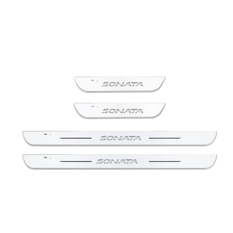 Подвижная Светодиодная подсветка с логотипом автомобиля подвижная педаль