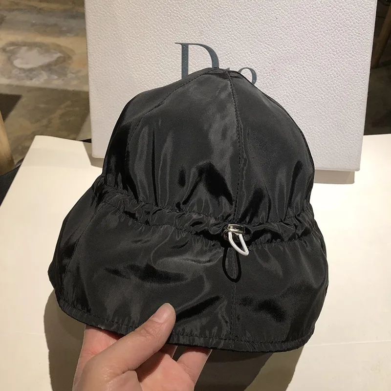 Панама с крышкой для лица простая в японском стиле ретро защиты от солнца модная