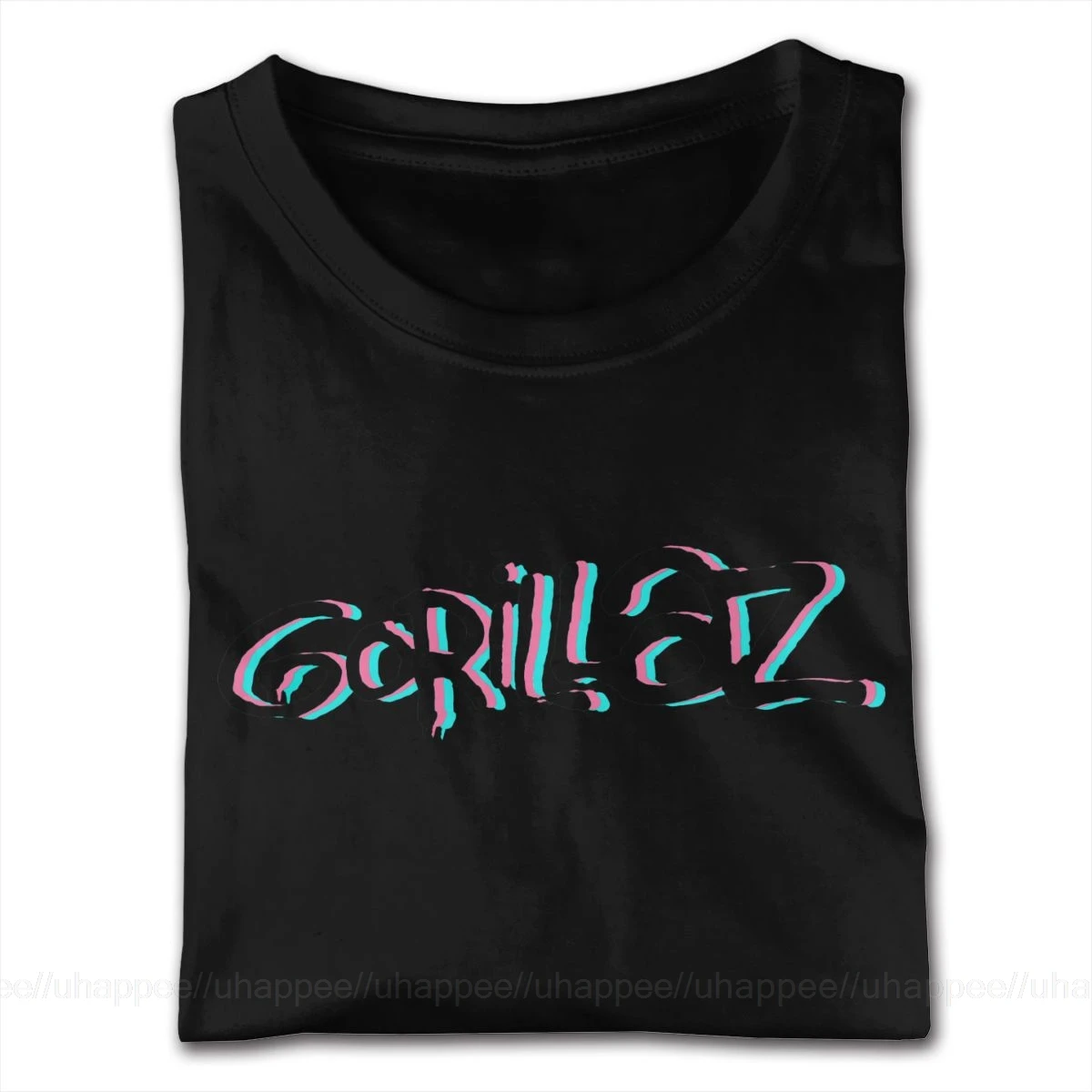 Футболки Gorillaz для мужчин корейская модная мужская футболка с коротким рукавом