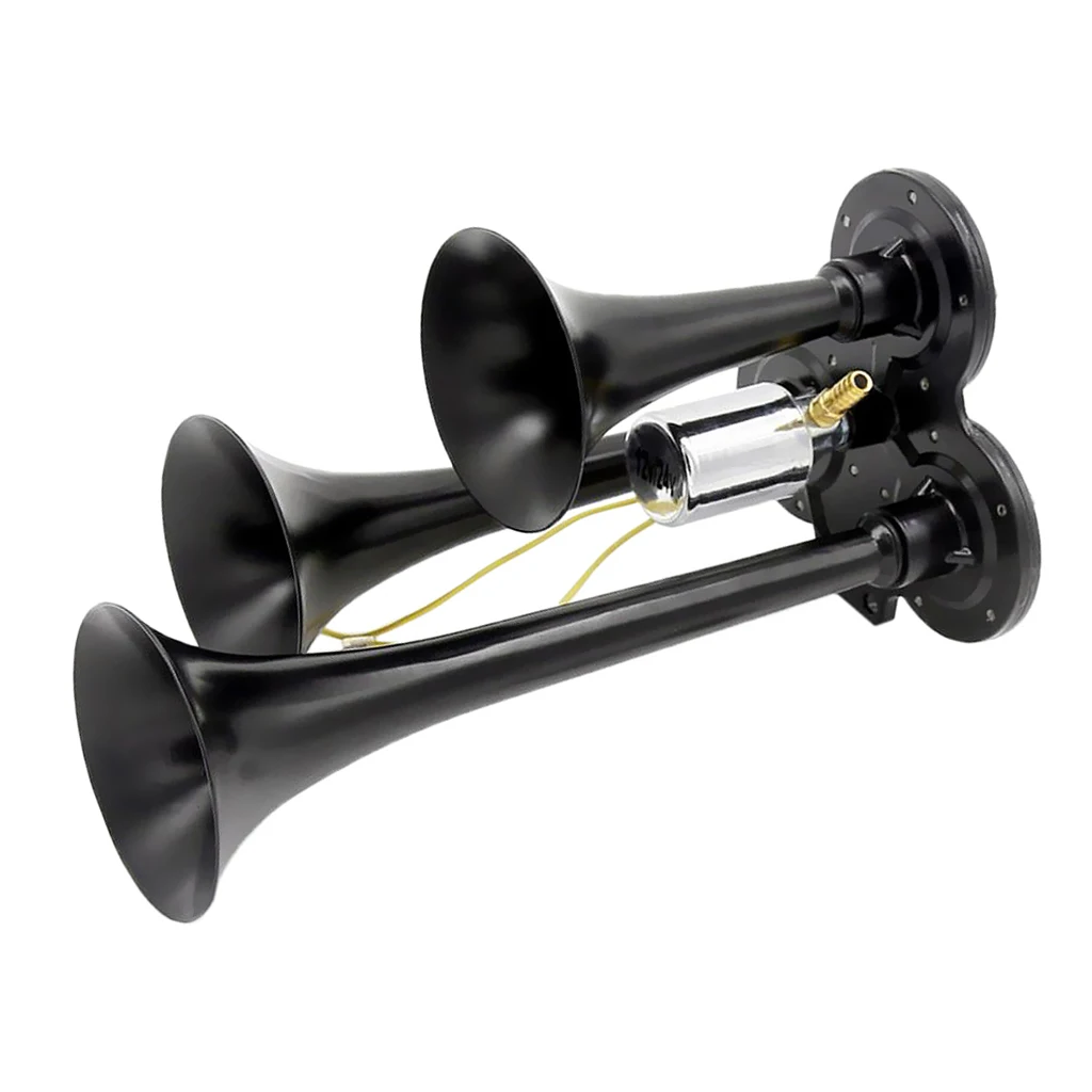 Звуковой сигнал Премиум-Качества 12 В тройной с электрическим соленоидом 150 дБ для