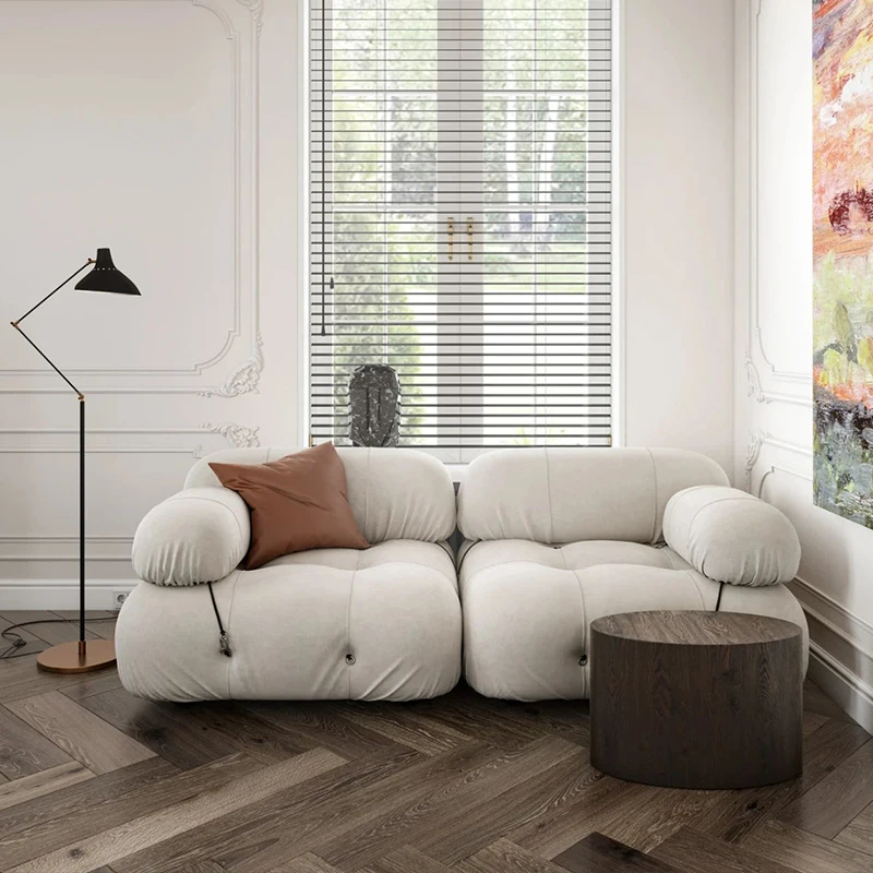 

Classic Module Sofa Strictly Selected Lambswool Personality Living Room Combination Fabric Sofa