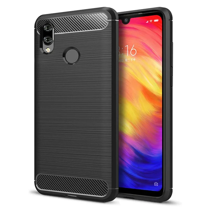 Роскошный чехол для Xiaomi Redmi Note 7 8 Pro K20 силиконовый защитный бампер противоударный чехол для телефона для Redmi 7 7A с кольцом на палец