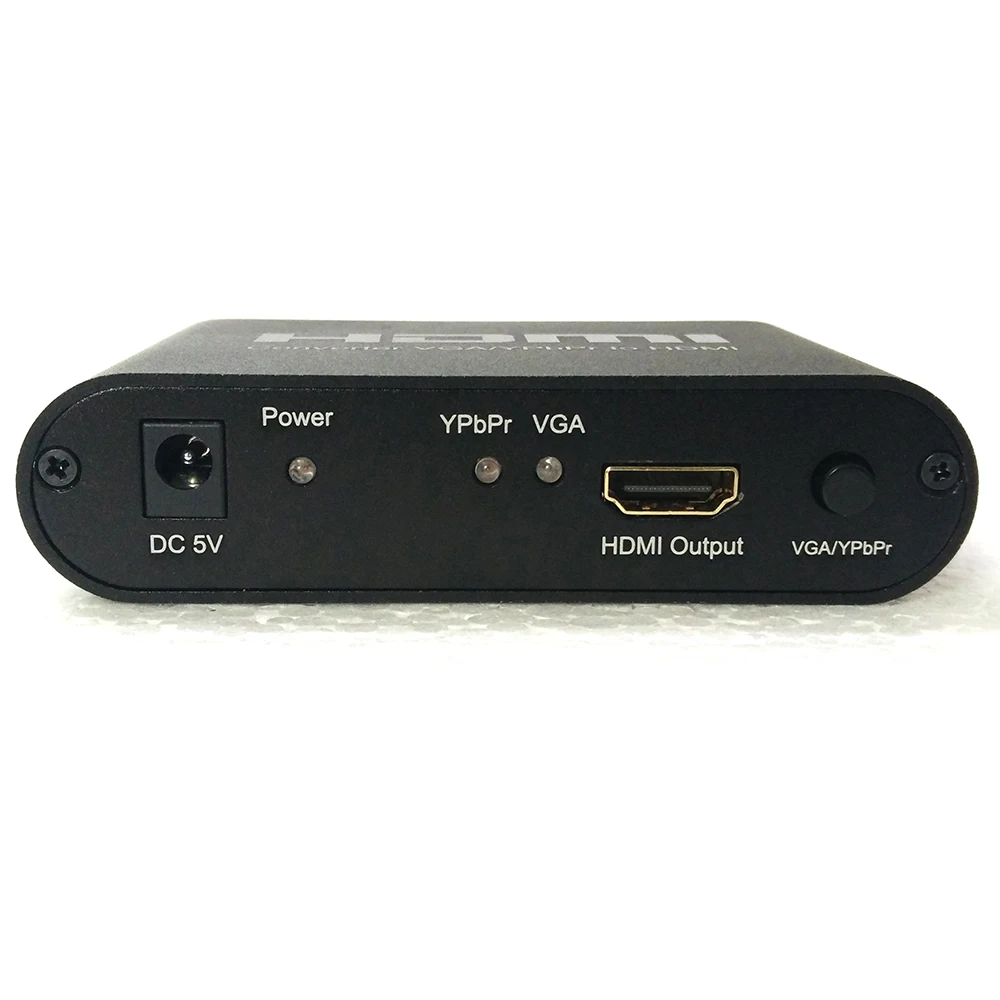 Преобразователь Charmvision CVY2H VGA YPbPr в HDMI преобразователь с HDDB 15PIN Y Pb Pr 3 5 мм стерео