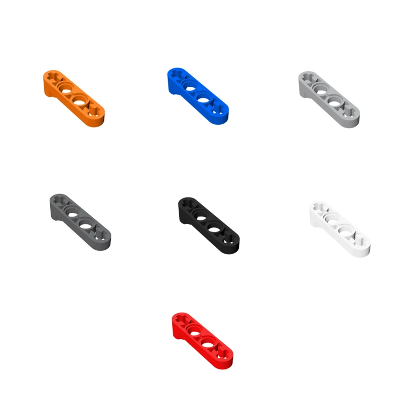 

Tech car building block moc-2825 32006 building parts 1 * 4 with protruding shaft connection thin hole arm bolt assembly toy boy