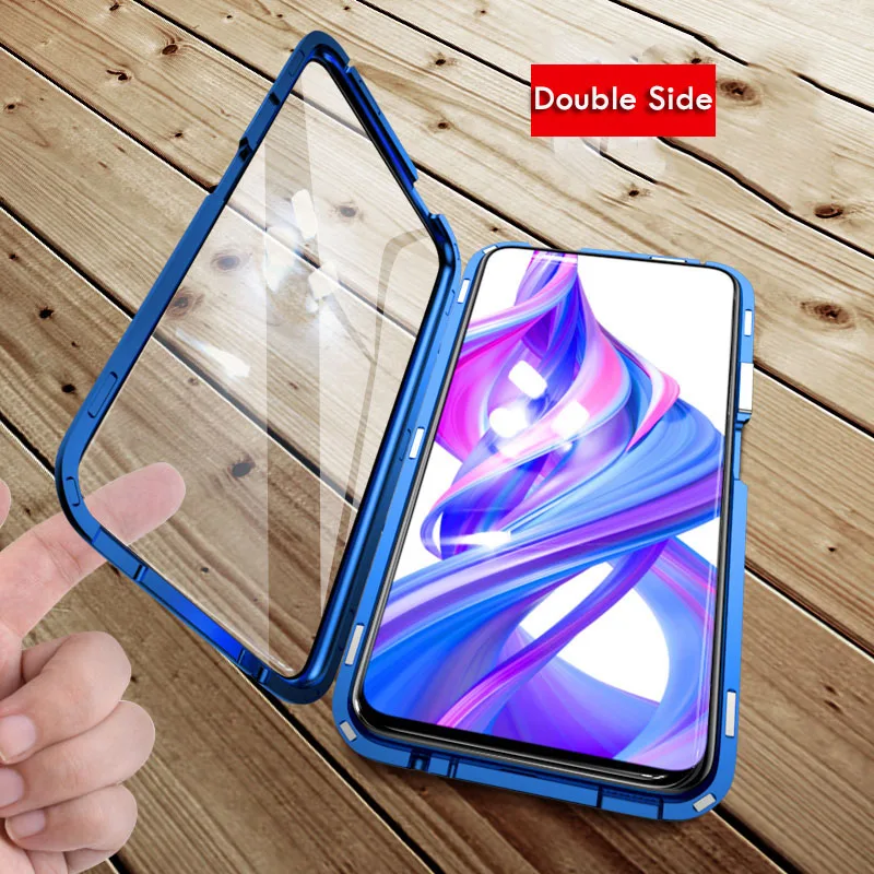 Магнитный чехол с полной защитой 360 градусов для Samsung S10 Plus Lite S20 S9 S8 Uitra A50 A51 A71 A70 A30