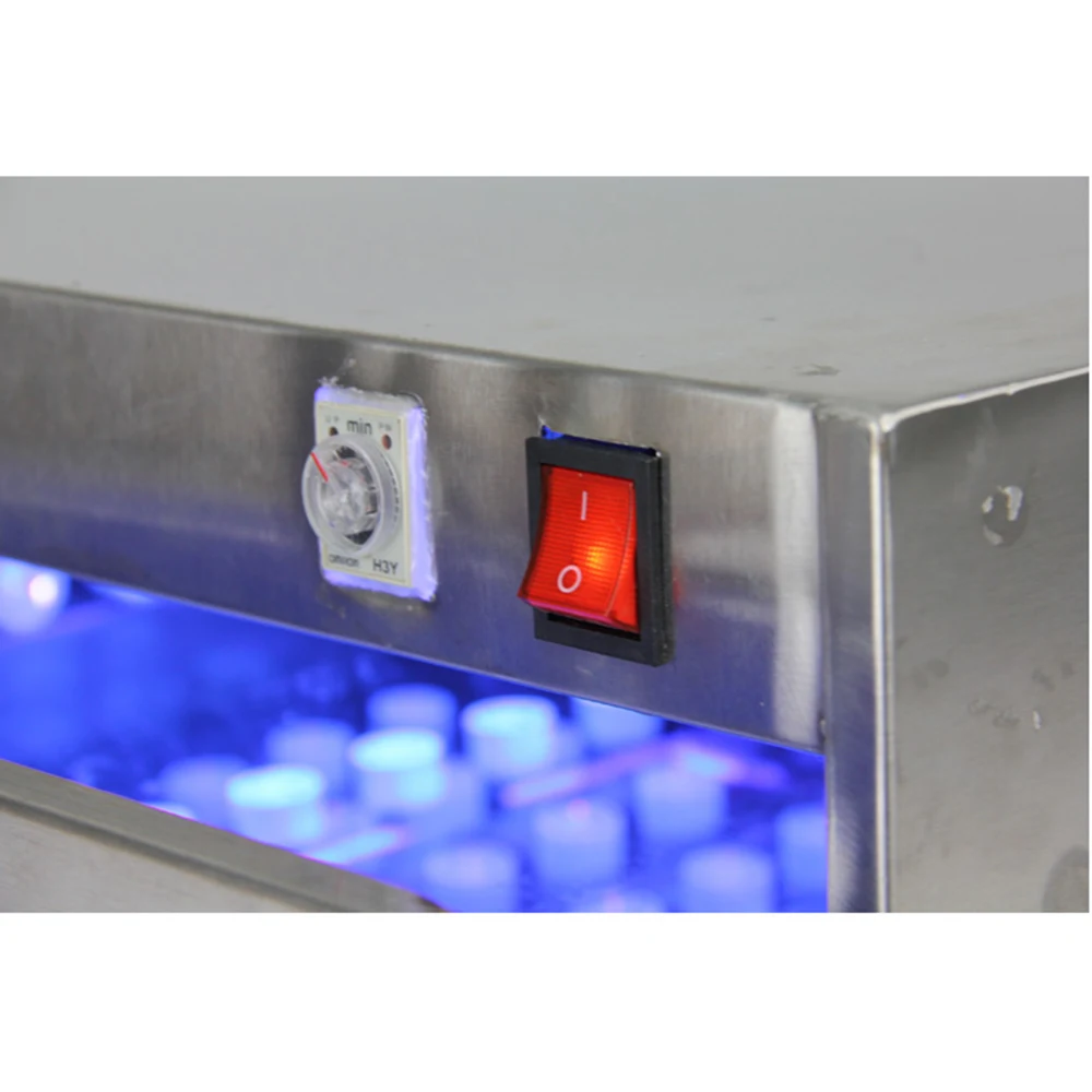 uv curing oven box glue dryer lamp with 60 84 led lights mobile phone touch screen uv glue curing box uv curing light box free global shipping