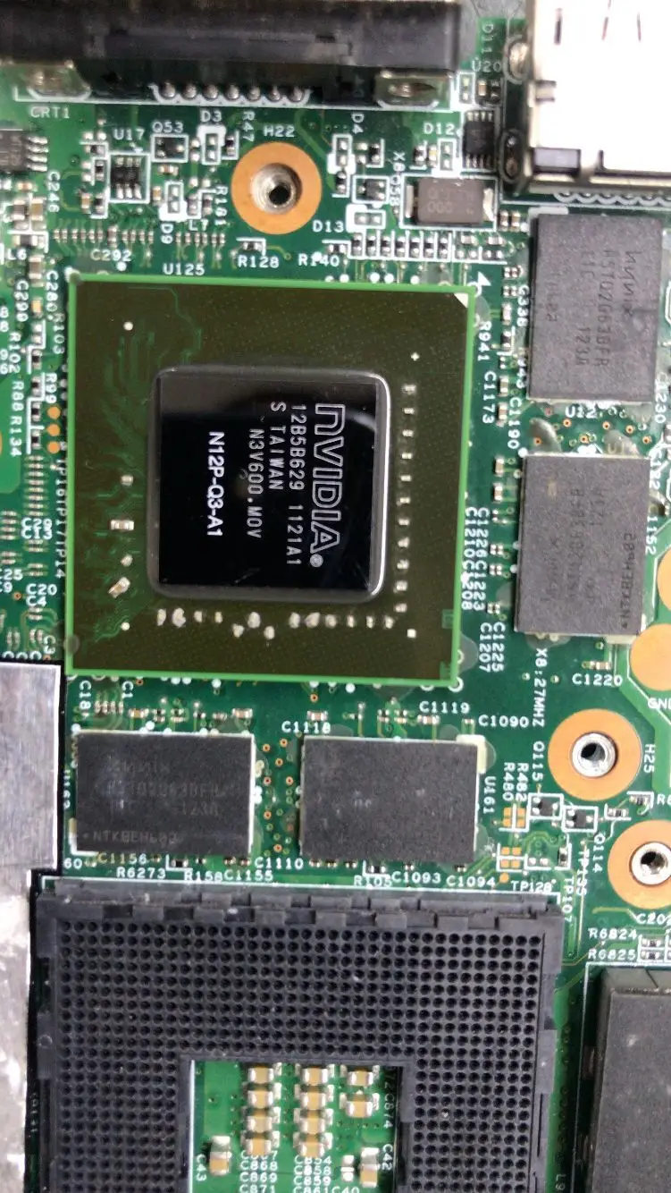 

KEFU For LENOVO ThinkPad W520 Q2000M Mainboard 04W2029 H0222-4 LKN-3 48.4KE36.041 QM67 N12P-Q3-A1