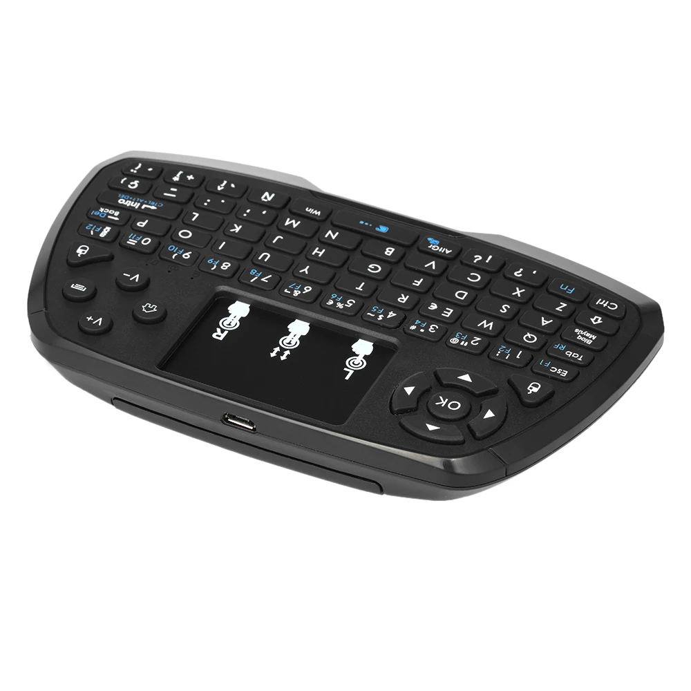 2 4 GHz Беспроводная клавиатура сенсорная мышь ручной пульт дистанционного